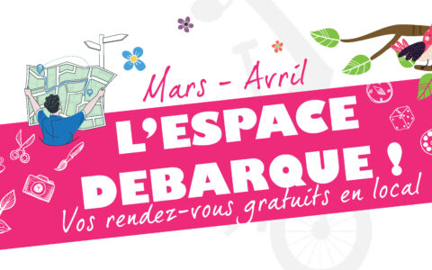 Espace débarque